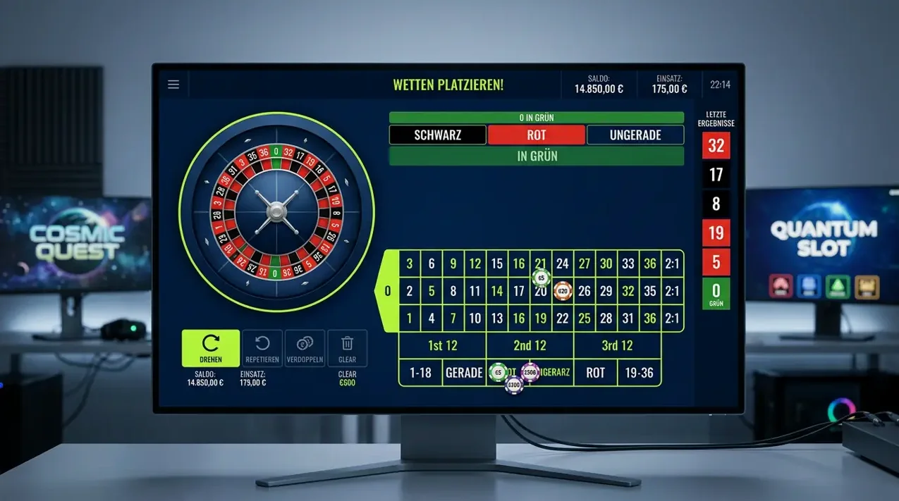 Tischspiele — Auswahl bei Happy Spins